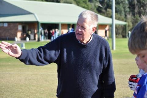 Coaching with the Camberwell Lacrosse Club
